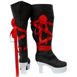 Pandora Hearts Oz Vessalius Red Ribbon Cosplay Boots