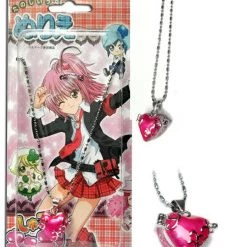 Pink Shugo Chara Alloy Pendant Necklace