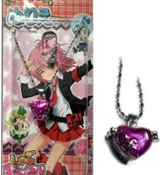 Purple Shugo Chara Alloy Pendant Necklace