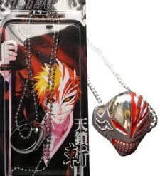 Red Bleach Urosaki Ichigo Hollows Alloy Cosplay Ring Necklace