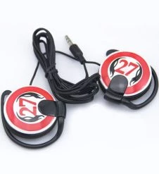 Red Katekyo Hitman Reborn Cosplay Earphone
