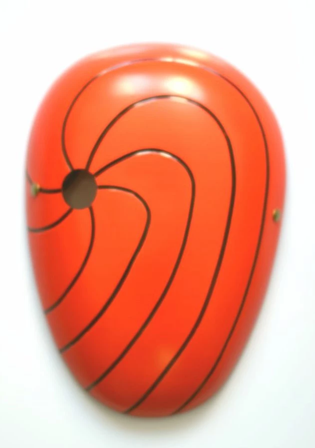 Red Naruto Uchiha Madara PVC Cosplay Mask