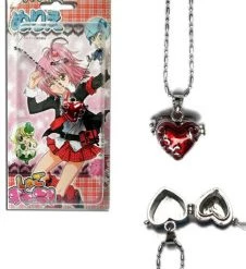 Red Shugo Chara Alloy Pendant Necklace