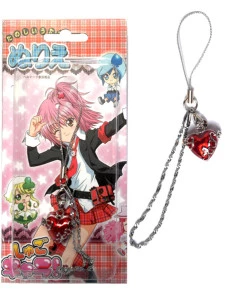 Red Shugo Chara Alloy Cosplay Phone Strap