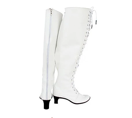 Rozen Maiden Kirakishou Imitation Leather Rubber Cosplay Boots