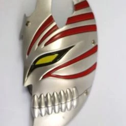 Silver Bleach Kurosaki Ichigo PVC Cosplay Half Mask