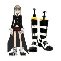 Soul Eater Maka Albarn Imitation Leather Cosplay Boots