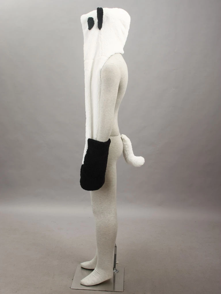 Un-Go Inga Cosplay Panda Hat And Tail - Image 2