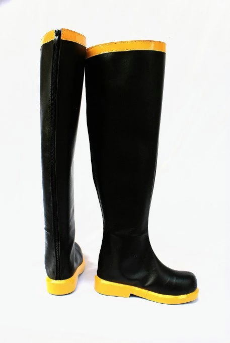 Vocaloid Akita Neru Imitation Leather Cosplay Boots - Image 2