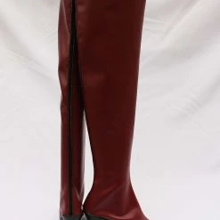 Vocaloid Faux Leather Meiko Cosplay Boots