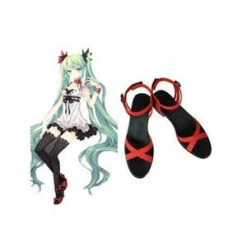 Vocaloid Hatsune Miku Cosplay Shoes