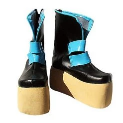 Vocaloid Miku Black Cosplay Boots