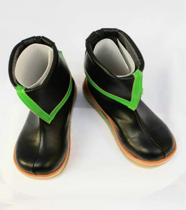Vocaloid Miku Imitation Leather Cosplay Boots - Image 3