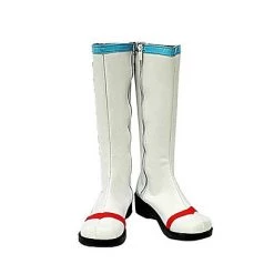 Vocaloid Miku White Cosplay Boots