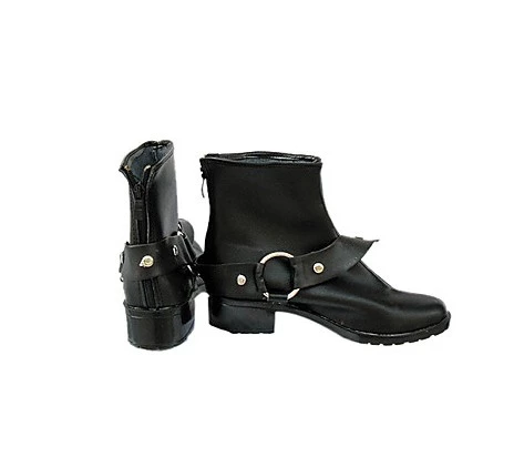 Yu-Gi-Oh! Mutou Yugi Black Cosplay Boots - Image 2
